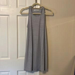 Abercrombie & Fitch Striped Racer-back Dress - Size S